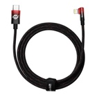Дата кабель USB-C to Lightning 2.0m 20W black/red Baseus (CAVP000320) U1110521