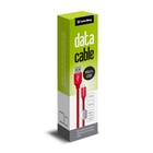 Дата кабель ColorWay Кабель Colorway USB - МicroUSB 2.1А 1м червоний (CW-CBUM002-RD) U0378674