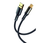 Дата кабель USB 2.0 AM to Micro 5P 1.0m 2.4A black XO (NB229-M-1-BK) U1093062