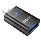 Дата кабель OTG USB 3.0 AF to Lightning Black HOCO (6942007647151) U1089926