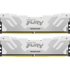 Модуль пам'яті для комп'ютера DDR5 64GB (2x32GB) 6400 MHz Renegade White XMP Kingston Fury (ex.HyperX) (KF564C32RWK2-64) U0893047