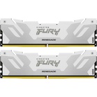 Модуль пам'яті для комп'ютера DDR5 64GB (2x32GB) 6400 MHz Renegade White XMP Kingston Fury (ex.HyperX) (KF564C32RWK2-64) U0893047