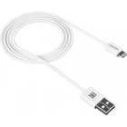 Дата кабель USB 2.0 AM to Lightning 1.0m White CANYON (CNE-CFI1W) U0421723