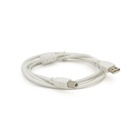 Кабель для принтера USB 2.0 AM/BM 0.8m ferrite white Voltronic (YT-AM/BM-0.8W) U1083949