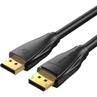 Кабель мультимедійний DisplayPort M to DisplayPort M 1.5m V1.4 8K black Vention (HCDBG) U1125597