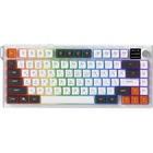 Клавіатура Ajazz AF82 Wireless/Bluetooth/USB UA Gray/White/Orange (AF82-GWO) U1203727