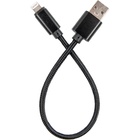 Дата кабель USB 2.0 AM to Lightning 0.2m black Dengos (NTK-L-SHRT-BLACK) U0872104