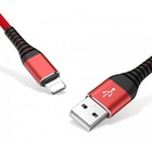 Дата кабель USB 2.0 AM to Lightning 1.0m Flexible MFI EXTRADIGITAL (KBU1758) U0424746