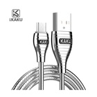 Дата кабель USB 2.0 AM to Micro 5P 1.0m 2.8A silver iKAKU (YT-iK/AL-MS) U1084911