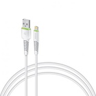 Дата кабель USB 2.0 AM to Lightning 1.2m CBFLEXL1 white Intaleo (1283126487460) U0486251