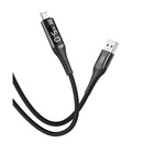 Дата кабель USB 2.0 AM to Lightning 1.0m 2.4A LED black XO (NB162-L-1-BK) U1093032