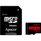 Карта пам'яті Apacer 256GB microSDXC class 10 UHS-I V10 A1 (AP256GMCSX10UB-R) U1096909
