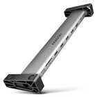 Концентратор AXAGON USB-C 9-in-1 4xUSB 3.2 + 2xUSB-C + HDMI + SD/TF + RJ45 1000Mbps + PD 100W black/gray (HMC-10HLS) U1172978