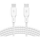 Дата кабель USB-C to USB-C 3.0m 100W white Belkin (CAB014BT3MWH) U0851140