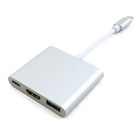 Переходник EXTRADIGITAL USB Type-C to HDMI/USB 3.0/Type-C (0.15m) (KBH1691) U0296300