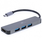 Концентратор Cablexpert USB-C 2-in-1 (A-CM-COMBO2-01) U0625150