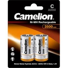 Аккумулятор Camelion C 3500mAh Ni-MH * 2 R14-2BL (NH-С3500BP2) U0507274