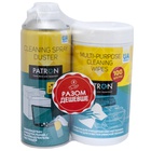 Стиснене повітря для чистки Patron spray duster 400ml F3-020 + wipes F3-028 (CS-PN-BUNDL-2) U1085130