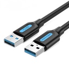 Дата кабель USB 3.0 AM/AM 1.5m PVC black Vention (CONBG) U1179446