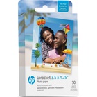 Фотопапір HP Zink для Sprocket 3.5"x4.25", glossy, self-adhesive, 50sh (HPIZ3X450) U1046856