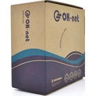 Кабель мережевий OK-Net UTP cat.5e зовнішній 100м (U/UTP-cat.5E-SL patch AWG26) (КГПП-ВП (100) 4*2*0,48 / 100) U0965541