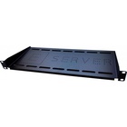 Полка 19" 1U глуб. 350мм, цвет черный ESERVER (PK-1U-350-B) U0215144