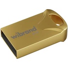 USB флеш накопичувач Wibrand 8GB Hawk Gold USB 2.0 (WI2.0/HA8M1G) U0933768
