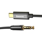Кабель мультимедійний USB-C to 3.5mm M 1.2m black Baseus (CAM01-01) U1108789