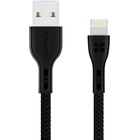 Дата кабель USB 2.0 AM to Lightning 1.2m 2A PowerBeam-i black Promate (powerbeam-i.black) U1071400