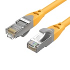 Патч-корд 0.5m S/FTP cat 6A RJ-45 yellow Vention (IBHYD) U1179459