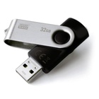 USB флеш накопитель GOODRAM 32GB UTS2 (Twister) Black USB 2.0 (UTS2-0320K0R11) U0181043