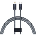 Дата кабель USB-C to Lightning 1.0m Dynamic Fast Charging 20W slate gray Baseus (CALD000016) U1064242