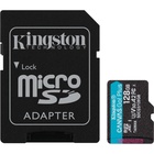 Карта пам'яті Kingston 128GB microSDXC сlass 10 UHS-I U3 V30 A2 Canvas Go Plus G4 (SDCG4/128GB) U1038887