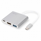 Переходник Type-C to HDMI/USB 3.0/Type-C DIGITUS (DA-70838-1) U0327231