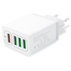 Зарядное устройство XoKo QC-405 4 USB 6.2A White (QC-405-WH) U0454595