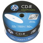 Диск CD HP CD-R 700MB 52X IJ PRINT 50шт (69301/CRE00070WIP-3) U0447460
