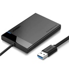 Кишеня зовнішня Ugreen USB 3.0 to SATA 3.0 2.5" HDD/SSD enclosure 6TB UASP black (30847) U1182345