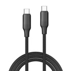 Дата кабель USB-C to USB-C 2.0m 3A 60W TPE embossed black ColorWay (CW-CBPDCC102-BK) U1170574