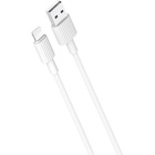 Дата кабель USB 2.0 AM to Lightning 1.0m 2.4A white XO (NB156-L-1-WH) U1093031