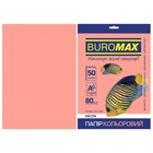 Бумага Buromax А4, 80g, NEON pink, 50sh (BM.2721550-10) U0576869