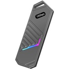 Кишеня зовнішня Dynamode M.2 SSD NVMe to USB-C USB 3.2 Gen2 aluminum black (DM-CAD-SSD14-N) U1196494