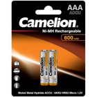 Аккумулятор Camelion AAA 600mAh Ni-MH R03 * 2 (NH-AAA600BP2) U0394222