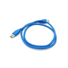 Дата кабель USB 3.0 AM/AM 1.5m blue Voltronic (YT-3.0AM+AM-1.5) U1084396