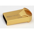 USB флеш накопитель Mibrand 64GB Hawk Gold USB 2.0 (MI2.0/HA64M1G) U0538167
