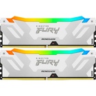 Модуль пам'яті для комп'ютера DDR5 32GB (2x16GB) 8000 MHz Renegade RGB White XMP Kingston Fury (ex.HyperX) (KF580C38RWAK2-32) U0944203
