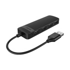 Концентратор Orico USB 2.0 to 4xUSB black (CA914876) U1086414