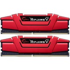 Модуль памяти для компьютера DDR4 8GB (2x4GB) 2400 MHz RipjawsV Red G.Skill (F4-2400C15D-8GVR) U0267398