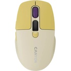 Мишка Canyon MW-26 LCD Silent Wireless/Bluetooth Yellow (CNS-CMSW26Y) U1050920
