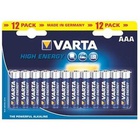 Батарейка Varta AAA Varta High Energy * 12 (4903121472) U0002613
