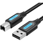 Кабель для принтера USB 2.0 AM/BM 5.0m black Vention (COQBJ) U1125548